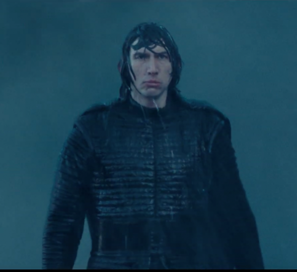 Sad Wet Kylo Ren