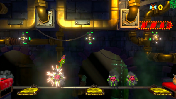 Impossible Lair Gameplay from Yooka-Laylee and the Impossible 