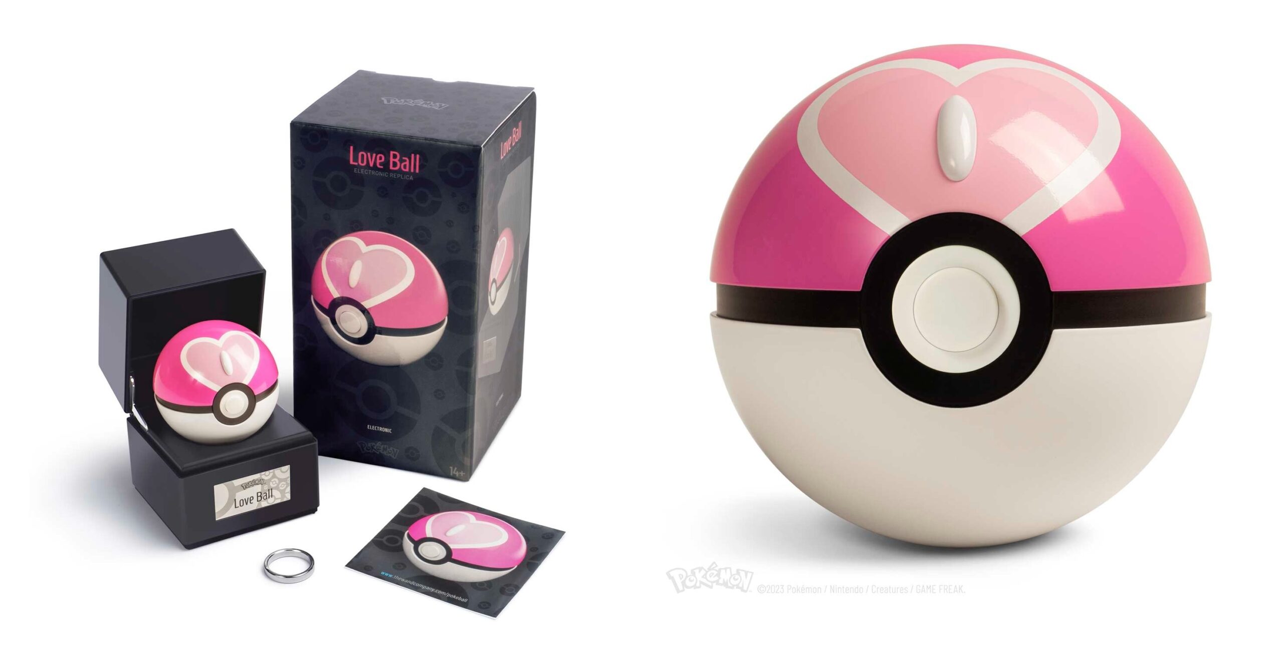 Pokemon Company Releases Love Ball Replica from The Wand Company | Geek