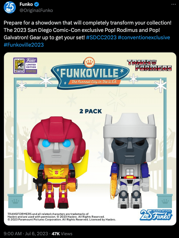 Funko Begins Revealing it’s SDCC 2023 POP! Exclusives Geek Outpost